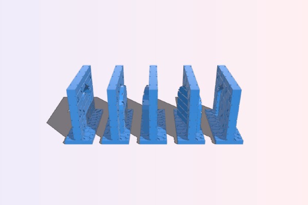 Secret Doors - 28mm Heroic Scale | 3d print model