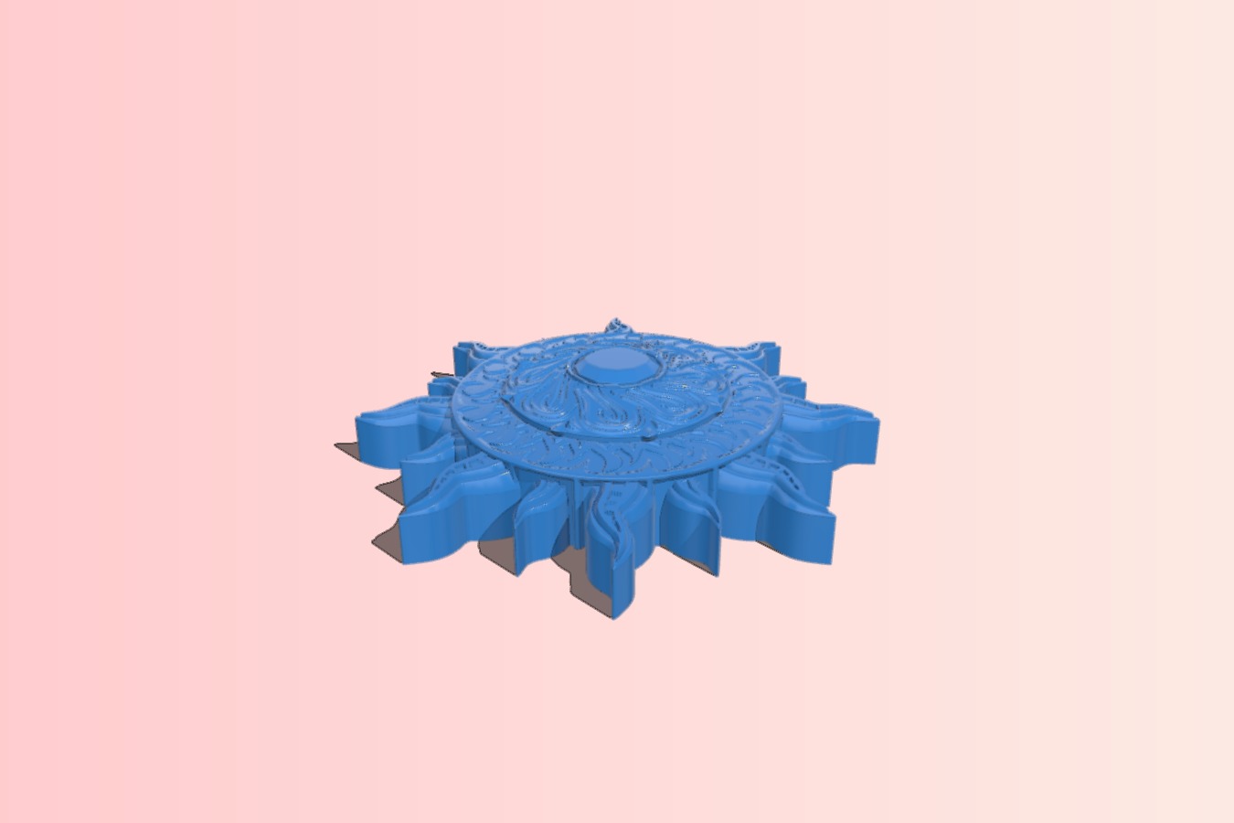 Sun Medallion - RPG Prop