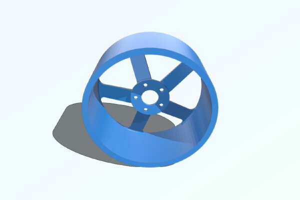 Car rim REC | 3d print model