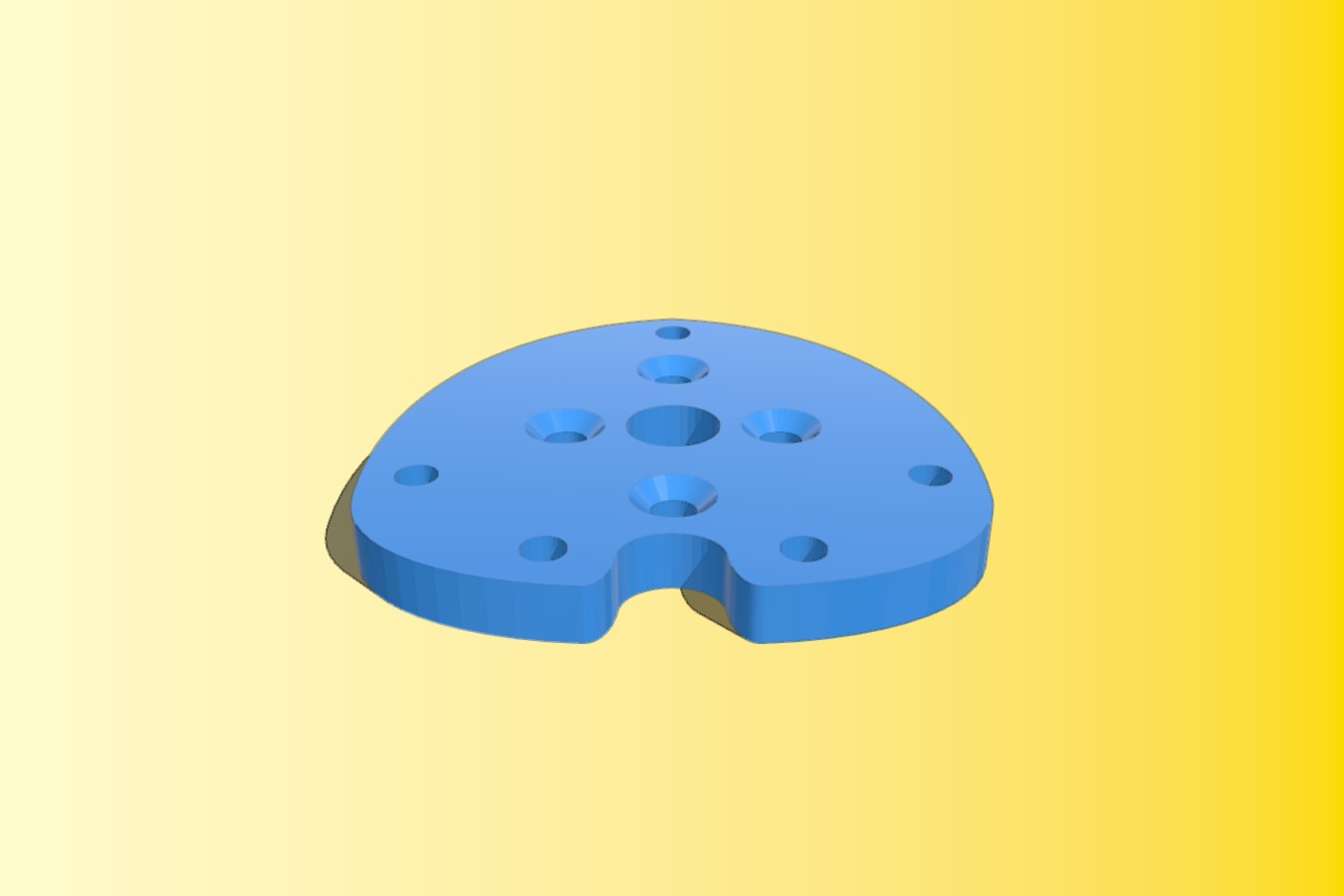Skywalker X1 motor mount