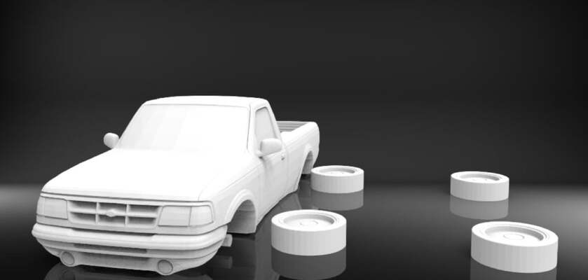 Ford Ranger STL | 3d print model