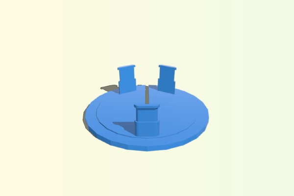 De Walt Bandsaw BS 1310 inlay (Lintzaag inleg) | 3d print model