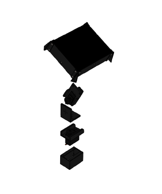 SOLAR TRACKER - TILT_PAN, PANEL FRAME, LDR MOUNTS RIG | 3d print model