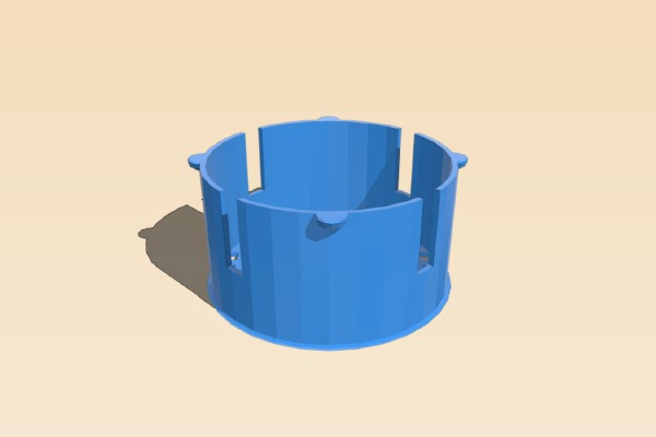 True Fruits Spice Shaker Insert __ True Fruits Gewürzstreuer-Einsatz | 3d print model