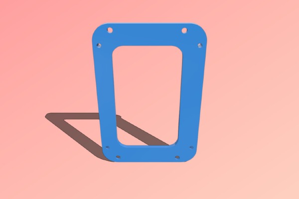 3.5in to 2.5in Hard drive mount adaptor, for Thermaltake Versa H17 H18 Case Mod | 3d print model