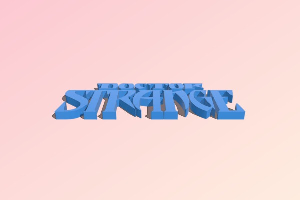Doctor Strange Logo (Marvel) | 3d print model