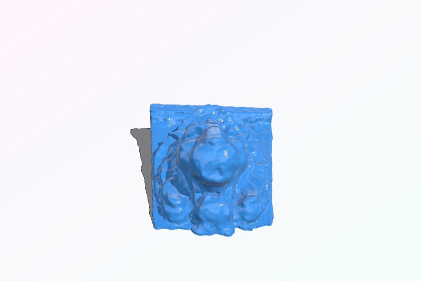 Lion Sculpture 3D Scan (Wall Hanger)