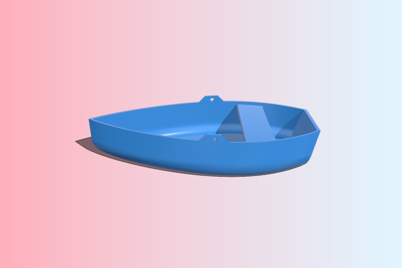 Miniature Row Boat