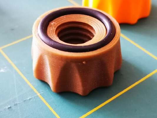 Sealant Cartridge Nozzle Cap Remix | 3d print model