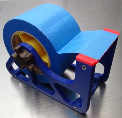 Tape Dispenser, 3-inch Blue or Shipping Tape | 3d print model