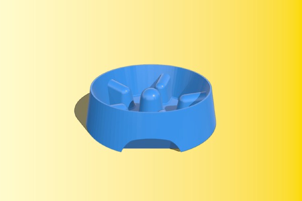Slow Feeder Dog Bowl | 3d print model