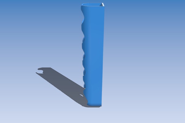 Wall-mounted ping pong ball holder | 3d print model