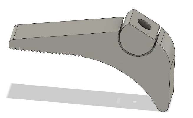 CNC Clamp M8 | 3d print model