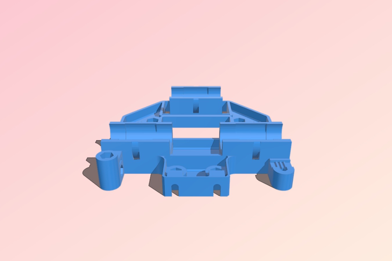 Mendel90 EZStruder LM10UU X Carriage