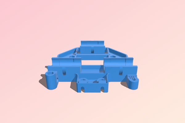 Mendel90 EZStruder LM10UU X Carriage | 3d print model
