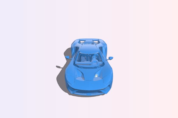 Ford gt rc car B0012466 3d model file for 3d printer | 3d print model