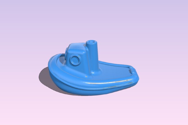 Toy Tugboat | 3d print model