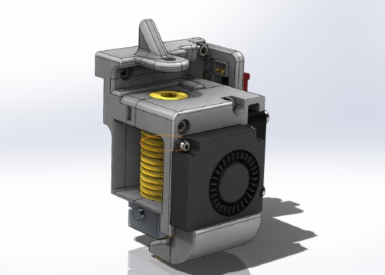 E3D V6 Anycubic Chiron Adapter | 3d print model