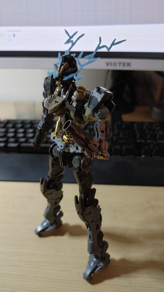 Gundam Hirm Barbatos Eye Effect