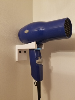 Hair Dryer Holder (Revlon_Vidal Sassoon) | 3d print model