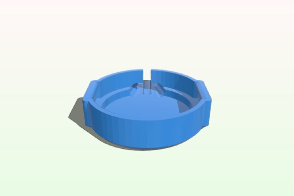 Case for pulsesensor | 3d print model