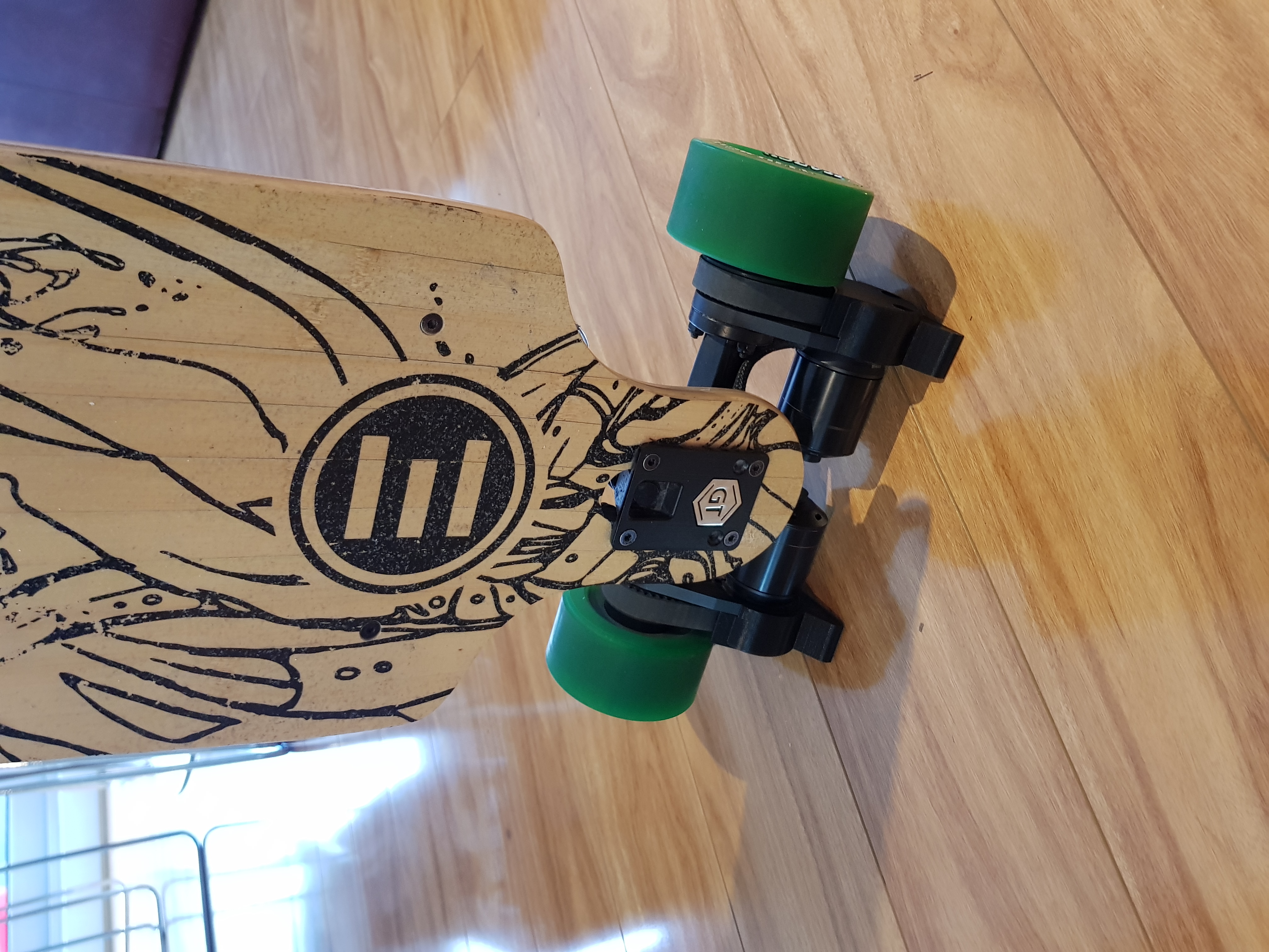 Evolve skateboard belt cover stand GT 97mm