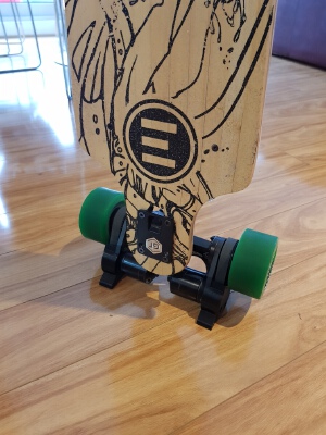 Evolve skateboard belt cover stand GT 97mm | 3d print model