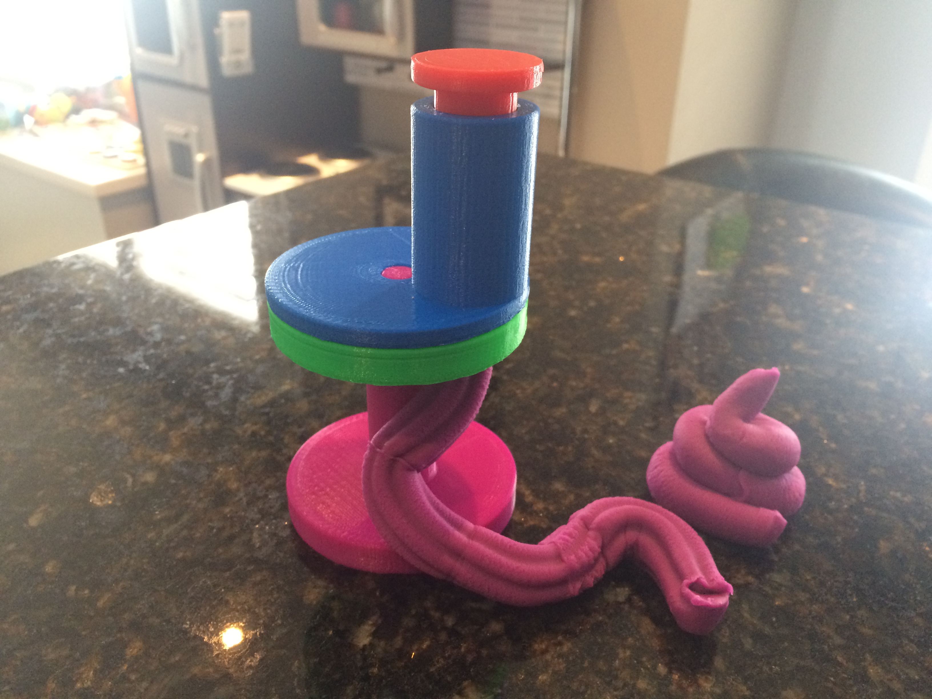 Playdough Press (or Poop Machine)