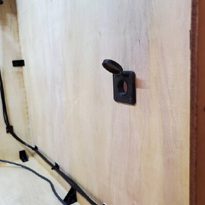 Air Inlet Flap - 1" (for Adelina enclosure) | 3d print model