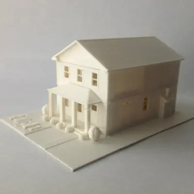 Two Story Spec House   26244 | 3d print model