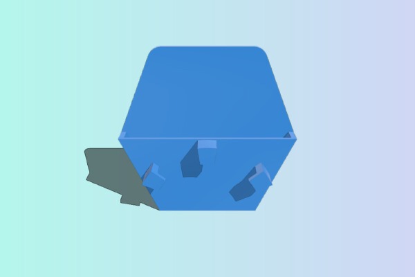 Fallout Board Game Enemy base with hooks | 3d print model