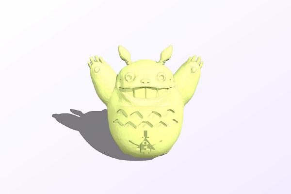 TOTORO AND CIPHERBRO ARE BEST FRIENDS | 3d print model