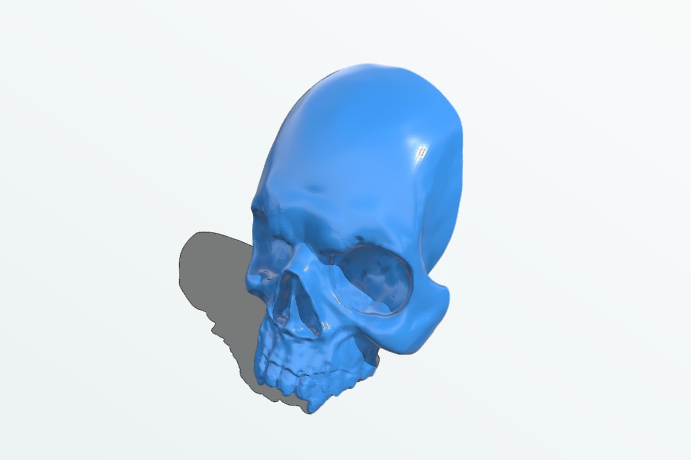Vampire Skull Flat Back