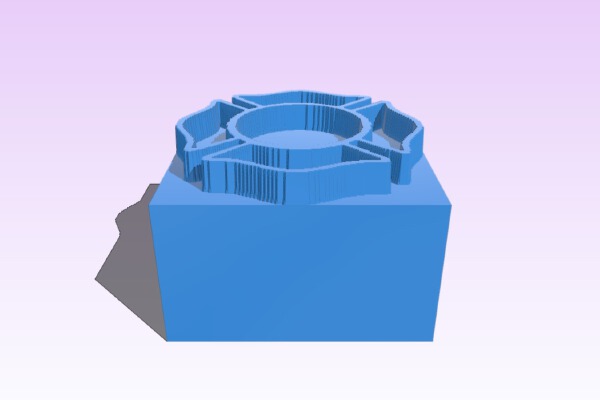 Customizable Embossing Stamp | 3d print model