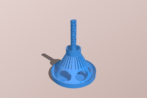 Reusable Wasp_Fly trap | 3d print model