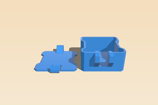 Nano Quad _ Estes Proto X Container | 3d print model