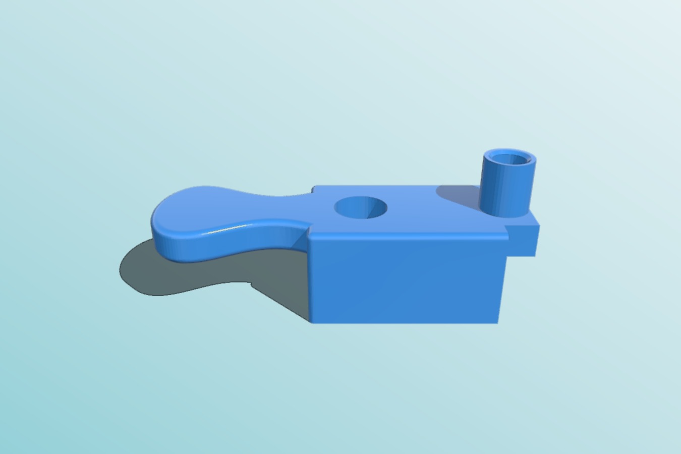 Printrbot Simple Metal Extruder Handle "Arm"