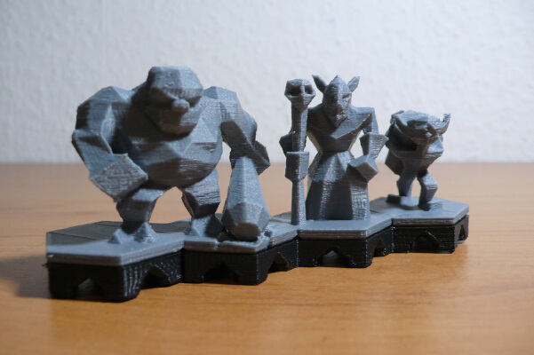  Low Poly Fantasy Tabletop - Horde Advanced Units | 3d print model