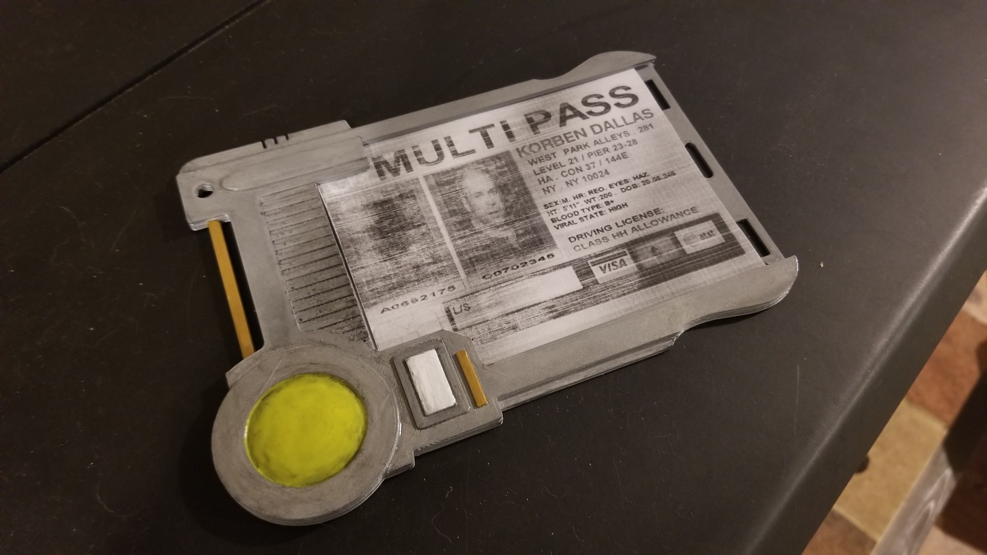 Multipass Badge Holder: Large (4" x 5.125") with NFC tag
