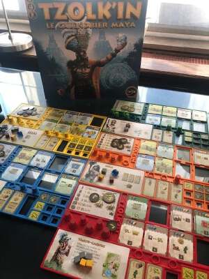 Tzolk'in player board (expansions included) by Yves427 | 3d print model
