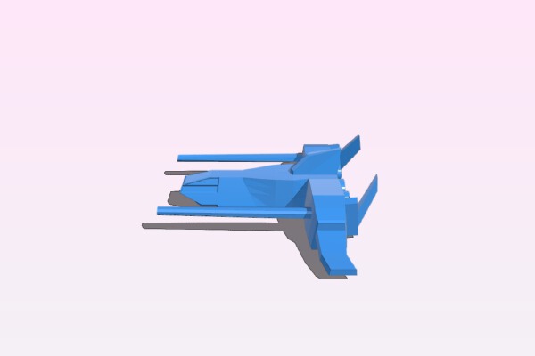 Planetary Fighter | 3d print model
