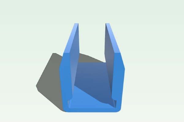 Heat bed clip for K8200 and IKEA mirror | 3d print model