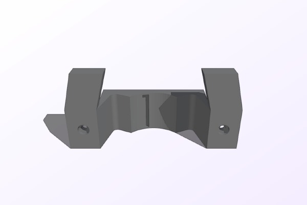 Custom throttle detent for Thrustmaster T.Flight Hotas X | 3d print model