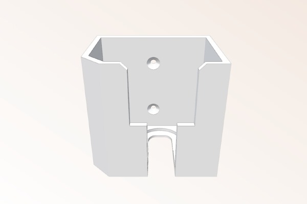 Brennenstuhl Eco-Line Steckdosenleiste Halterung _ power strip holder | 3d print model