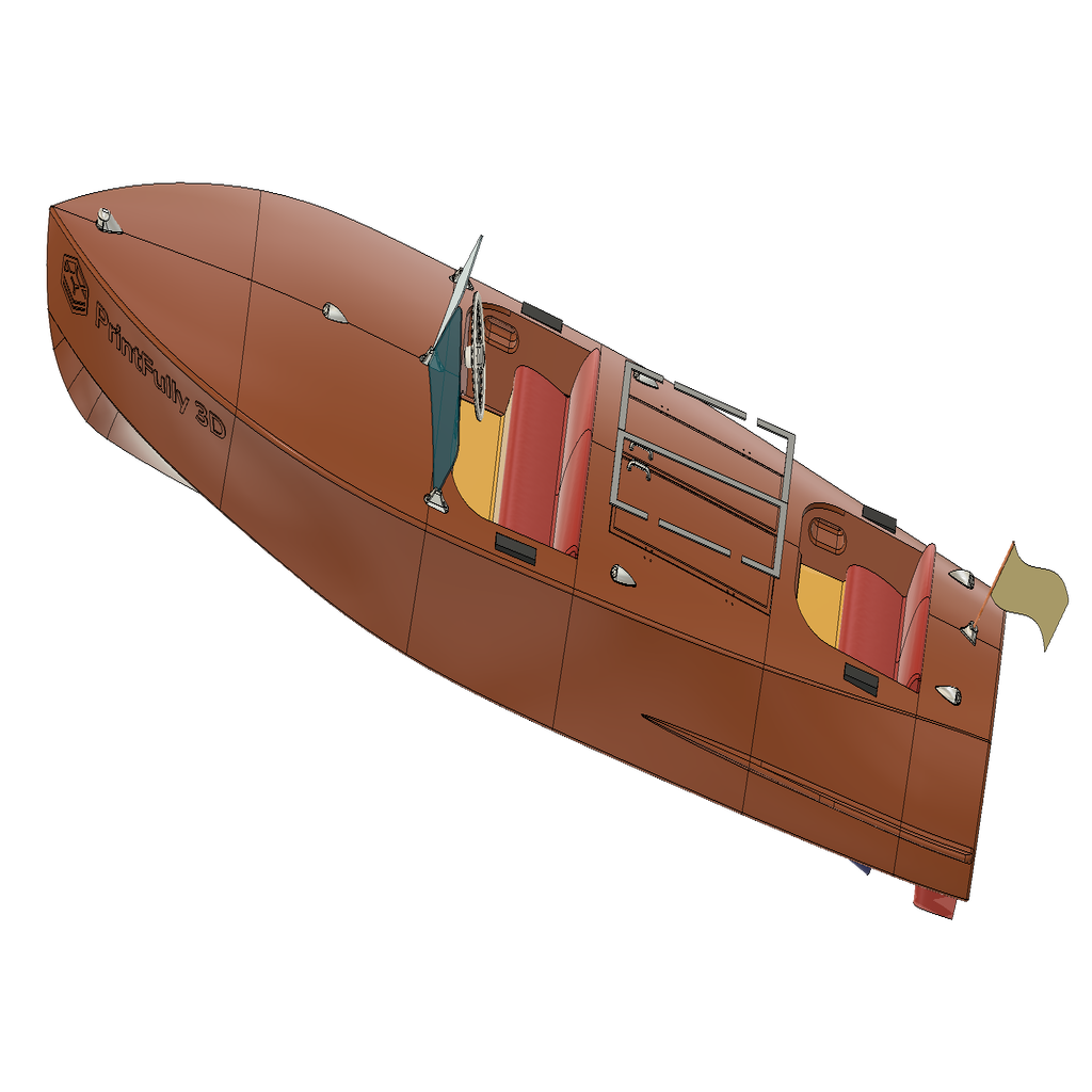 RC Boat LUSIA 1952