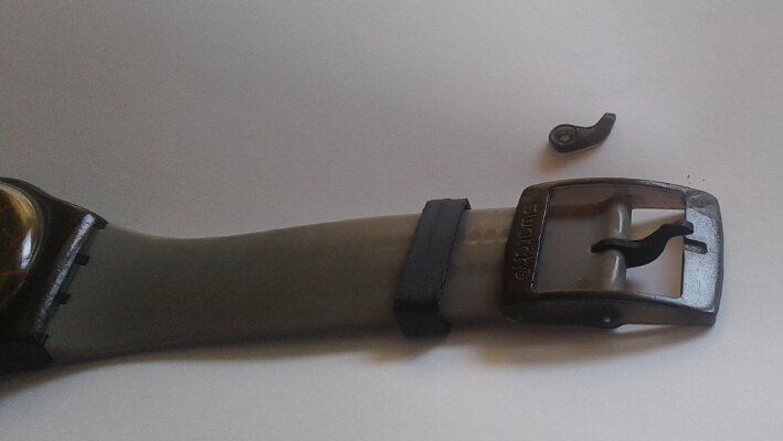 watch buckle pin and hoop loop holder | 3d print model