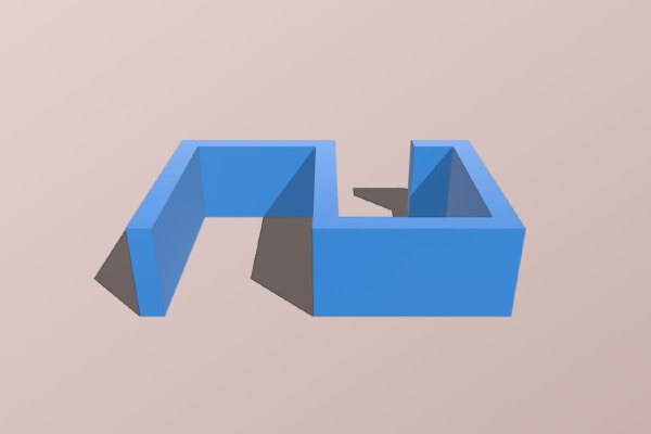 S clip for headphones | 3d print model