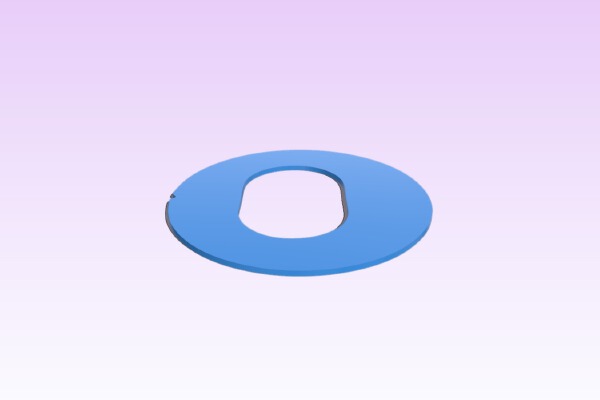 Fostex TH Pad Attenuator Disc (TH-X00, TH900, etc) | 3d print model