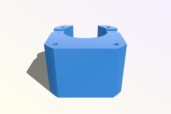 Adapter from motor 28BY-48 to motor 17HS | 3d print model