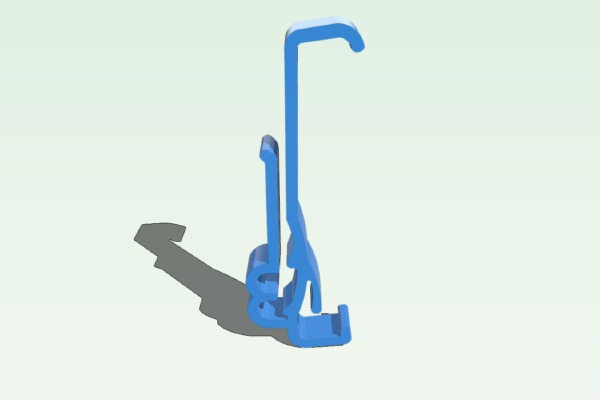 Valance Bracket for Horizontal Blinds | 3d print model